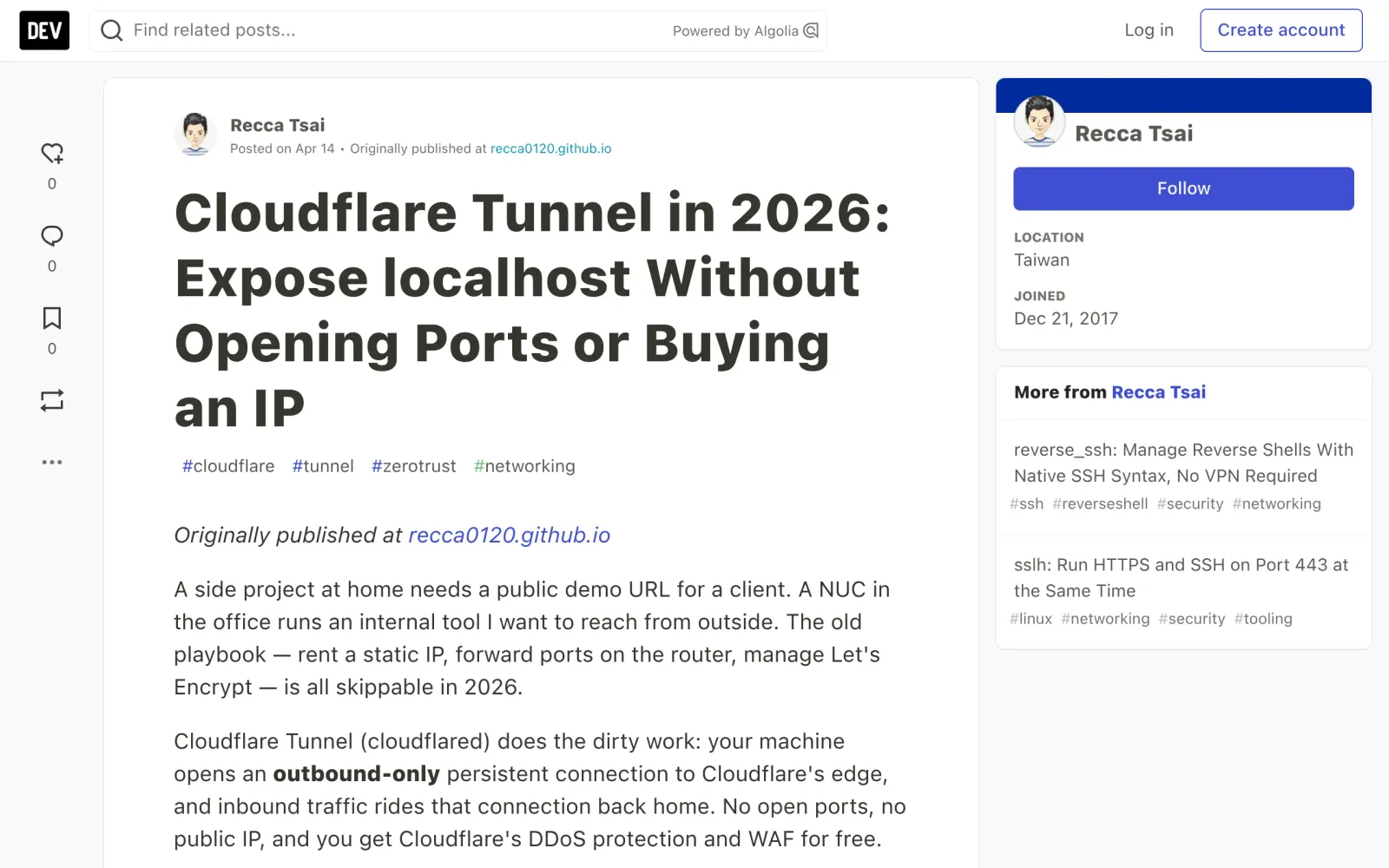 2026 年实测：localhost 挂域名全流程