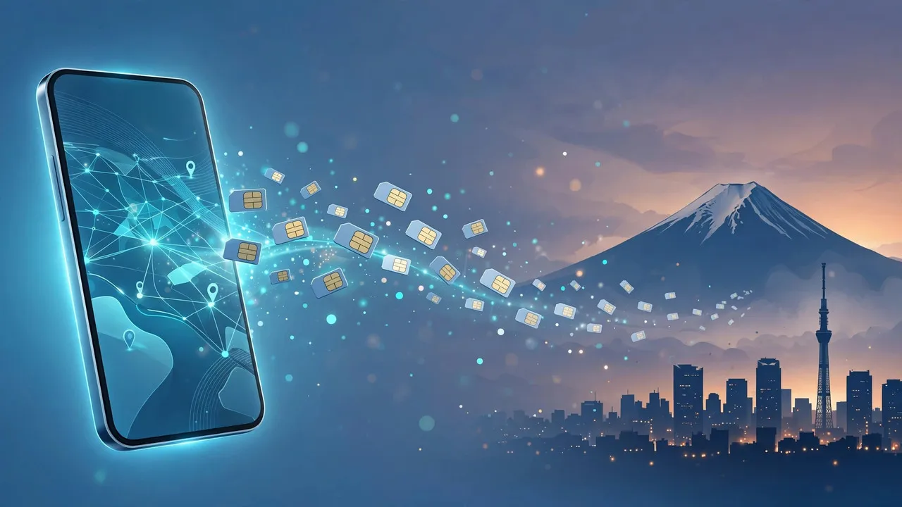 每日 eSIM | Mobal:日本真实手机号的 eSIM,国外也能免费收短信验证码