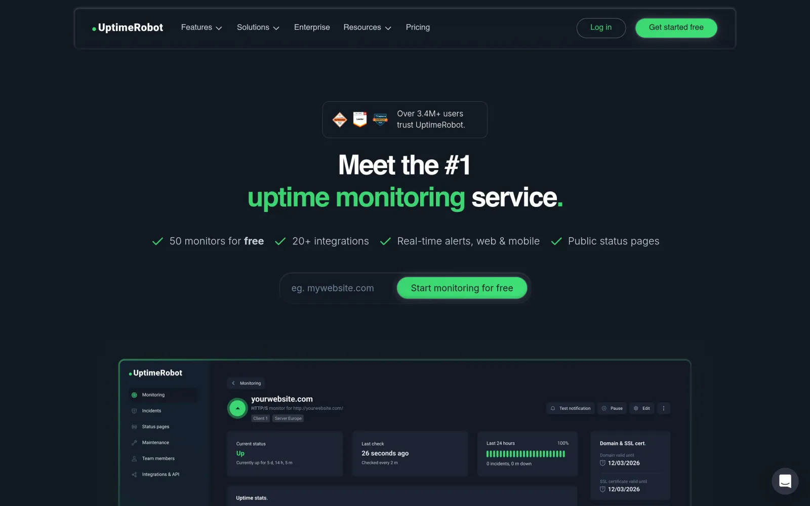 Your Site Went Down at 3 AM and Nobody Told You? Add Free Downtime Alerts in 5 Minutes with UptimeRobot
