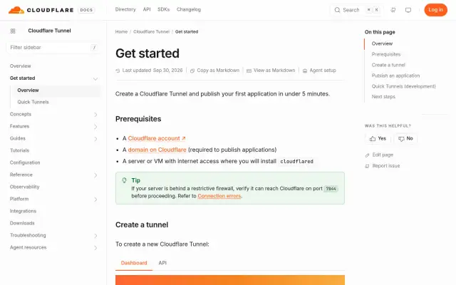 免费出海策略（2）：Cloudflare Tunnel——没公网 IP，也能把本地服务变成 https