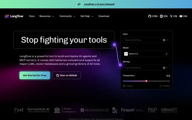 一条 Docker 命令，拥有你自己的 AI Agent 工作台：Langflow 自托管保姆级教程