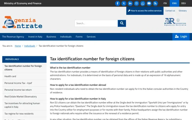 不出国门办意大利税号：Codice Fiscale 全程邮件申请实测（开银行账户必备）