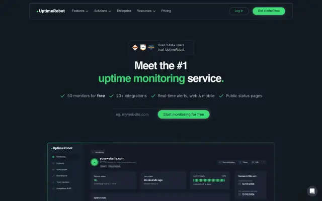 Your Site Went Down at 3 AM and Nobody Told You? Add Free Downtime Alerts in 5 Minutes with UptimeRobot